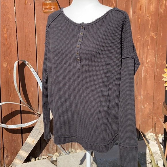 Rip Curl Surf Bound Cotton Henley XL - Picture 1 of 5